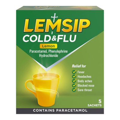 lemsip lemon sachet